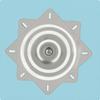 Boat Seat Swivel Plate 360Degree Rotation Base Aluminum Alloy Black