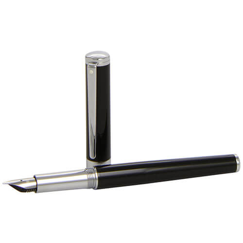 Sheaffer Intensity Onyx/Chrome Plated Pen (Med Fountain)