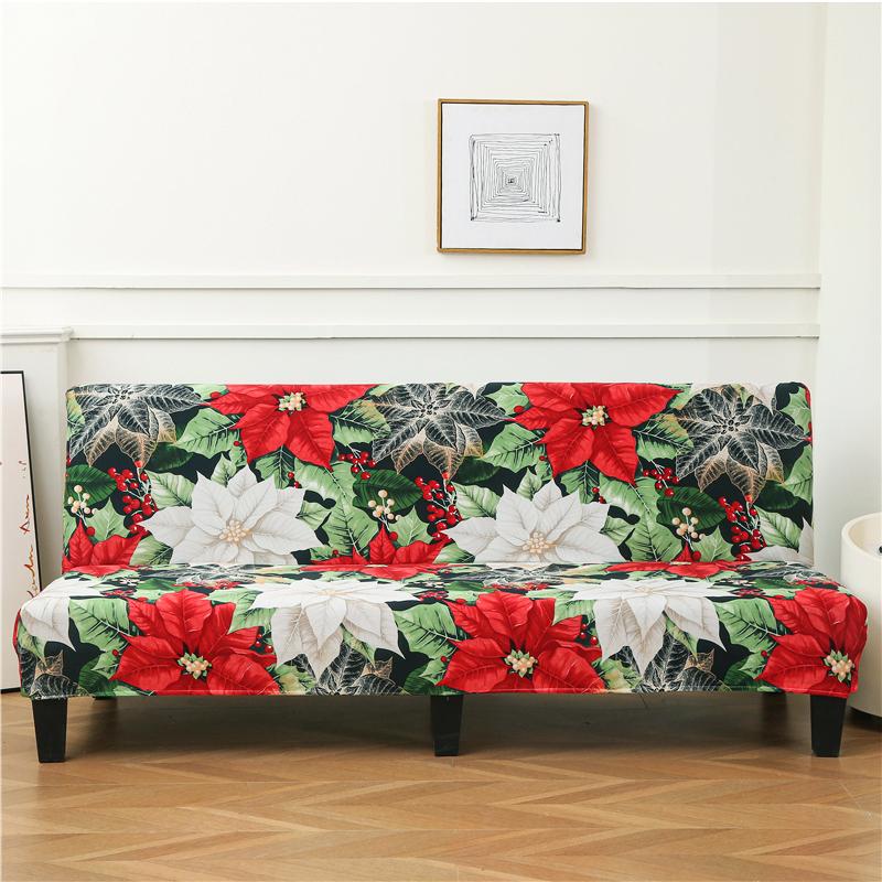 New Style Folding Sofa Bed Cover Sofa Covers Spandex Stretchdouble Seat Cover Slipcovers for Living Room Geometric Print