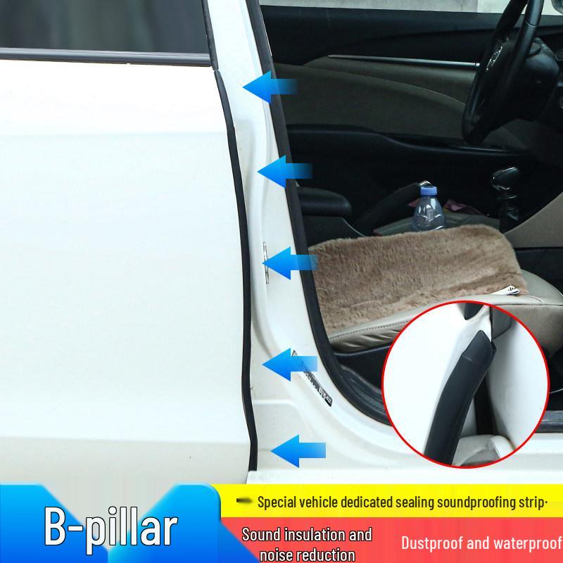 Chevrolet Malibu XL, Cavalier & Lova Soundproofing Seals for B-pillar, C-pillar & Console