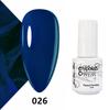 GELPOLISH Nail Art Set: Base, Top Coat, Transparent & White Gel Polishes