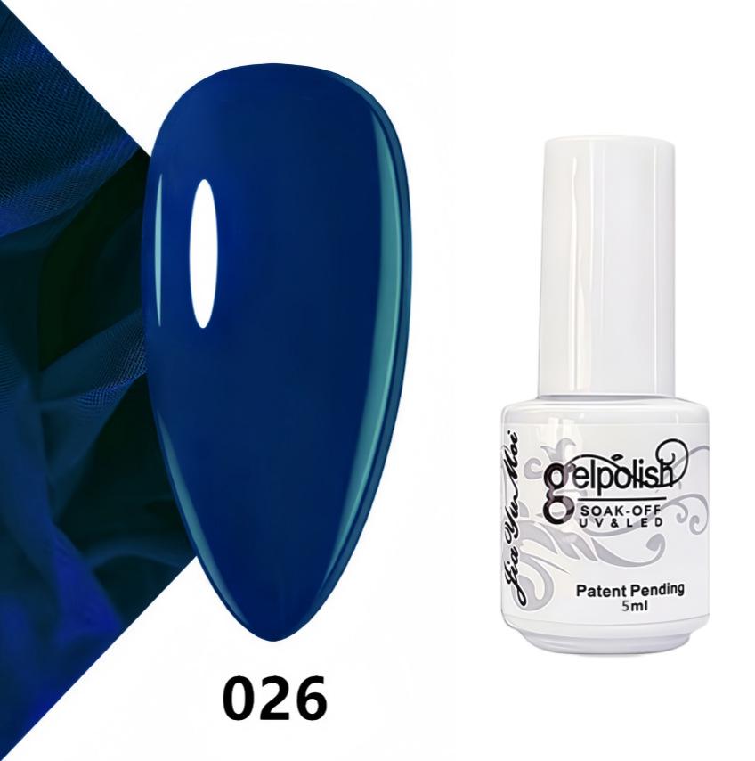 GELPOLISH Nail Art Set: Base, Top Coat, Transparent & White Gel Polishes