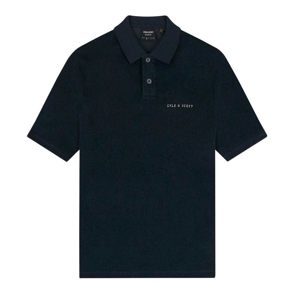 Lyle & Scott Mens Towelling Polo Shirt