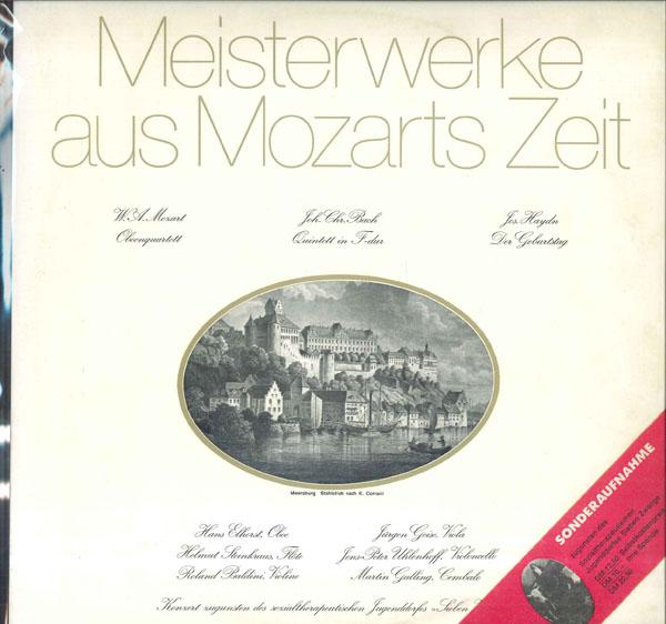

LP Record HANS ELHORST HELMUT STEINKRAUS RO Meisterwerke Aus Mozarts Zeit F665833 EMI ELECTROLA Germany Classical Used