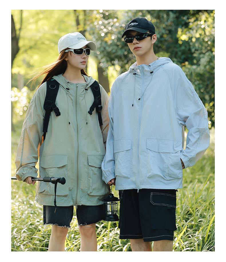 Unisex UPF50+ Quick-Dry Outdoor Sports Jacket – Insect-Resistant, UV-Proof, Breathable