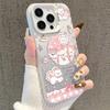 Silver Puppy Cartoon iPhone 17 Case for Apple 15 Pro Max, 14 Pro, 13, 16 Pro, Cross-Border Compatible