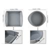 2Pc Silicone Cake Mold Tray Pans Round Square Baking Mold Kitchen Silicone Nonstick Baking Pans Reusable Cake Pans Bakingt Tools