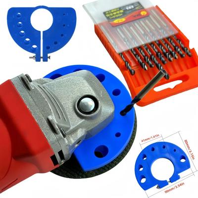 3-12mm Drill Bit Sharpener, Multipurpose Drill Grinder Tool Polishing Grinding Accessories for Angle Grinder and All Drill Tools