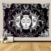 Celestial Galaxy Tapestry Boho Mystical Starry Sky Wall Hanging for Bedroom Dorm Art Home Decor