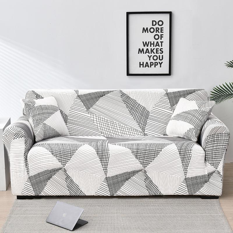 Stretch Sofa Covers for Living Room Anti Slip Sofa Slipcover with Elastic Bottom Pets Friendly Couch Cover Furniture Protector