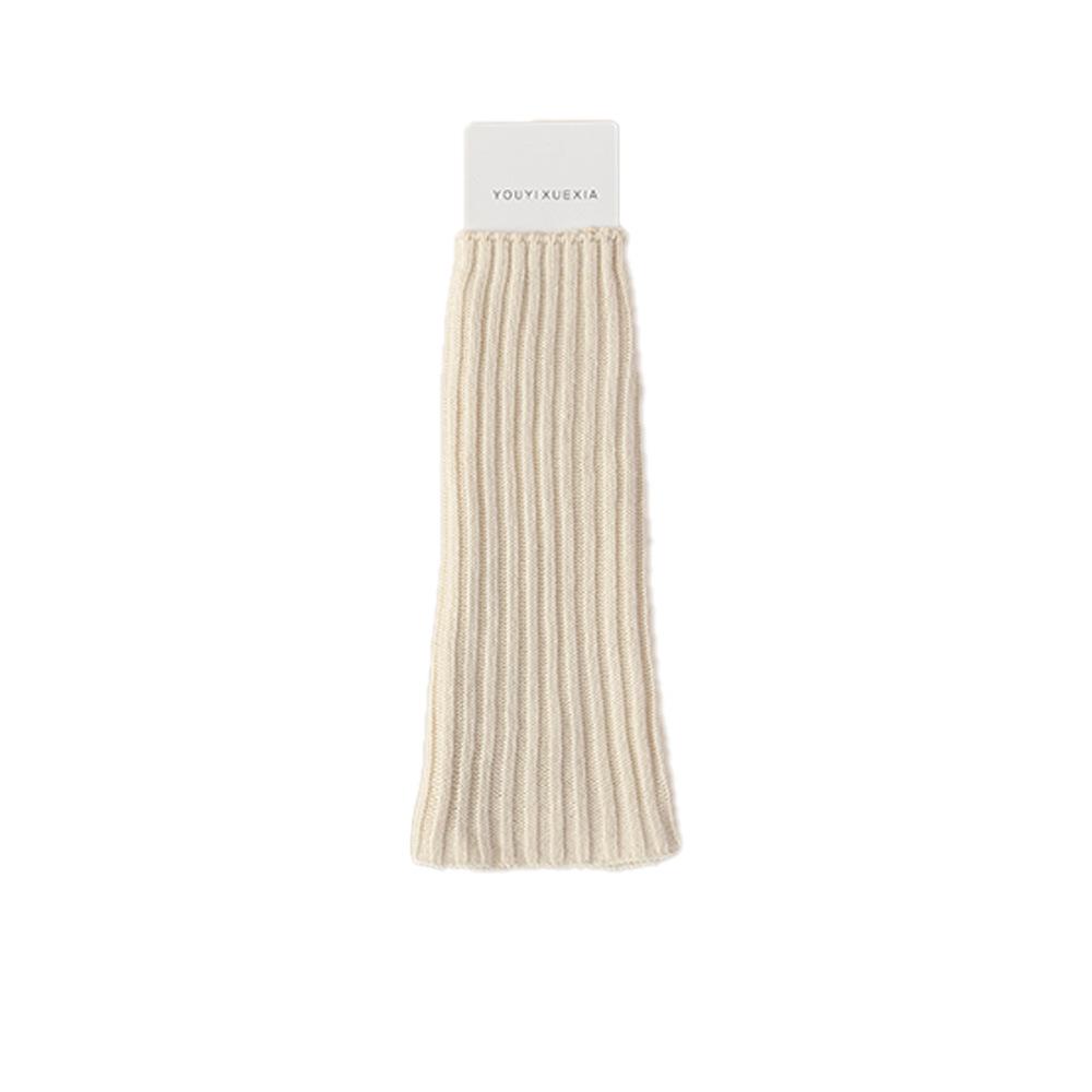 Thickened Vertical Bar Pile-up Socks for Autumn and Winter, Thickened Calf Socks, and Warm Leg Protection Socks