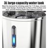 Neue 3L Haustier-Wasserfontäne Große Kapazität Automatischer Wasserspender Effiziente Filtration Edelstahl-Katzenfutterspender Für Hund Katze