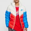 Nike Windrunner Down Fill Hooded Puffer Jacket Men Outerwear Red Blue White 928834-133