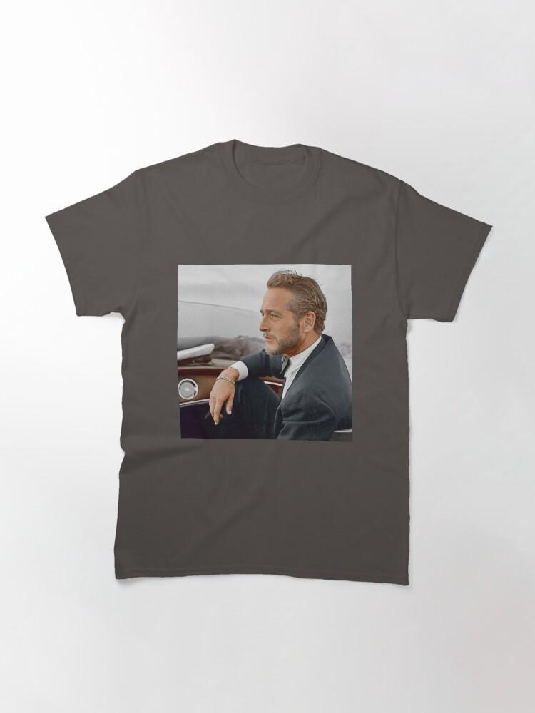 Dean Martin Hand colored picture of Paul Newman. Classic T-Shirt