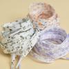 Small Floral Shoelaces Small Daisy Sneakers Laces Sunflower Men Women Models Accessories White Shoes Canvas Shoe Lace Rope Tide