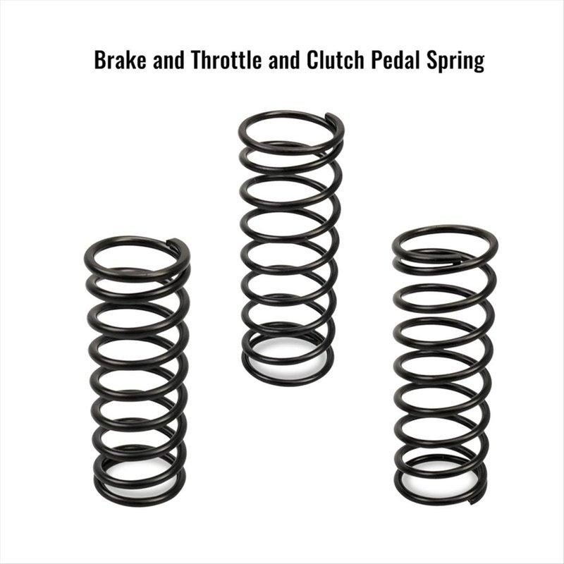 DT08 Brake Pedal Throttle Clutch Pedal Spring Kit for Logitech G25 G27 G29 G920 Racing Wheel