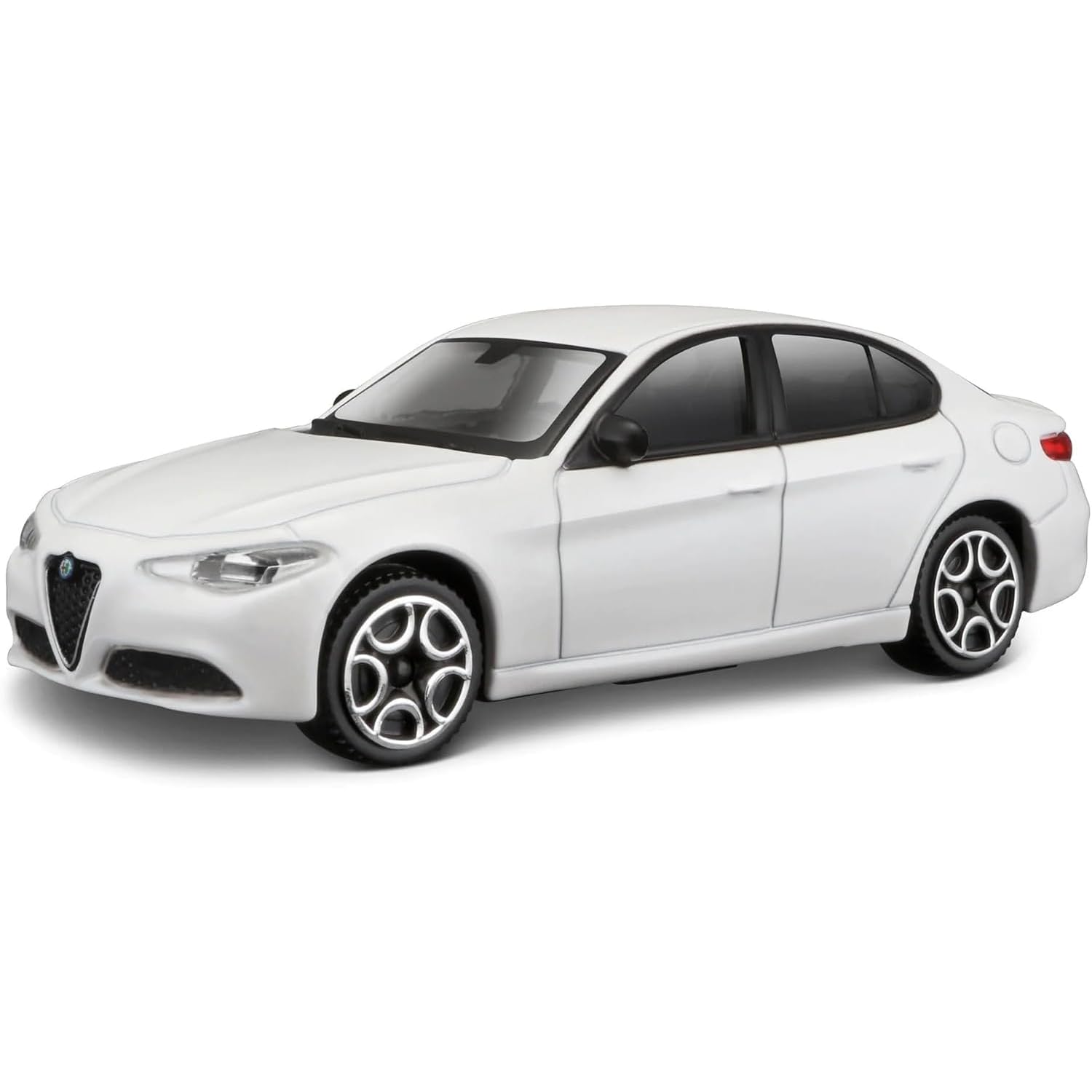 

Bburago Alfa Romeo Giulia Масштаб 1/43 Литая модель автомобиля ALFA ROMEO GIULIA 2016 (белый) белый
