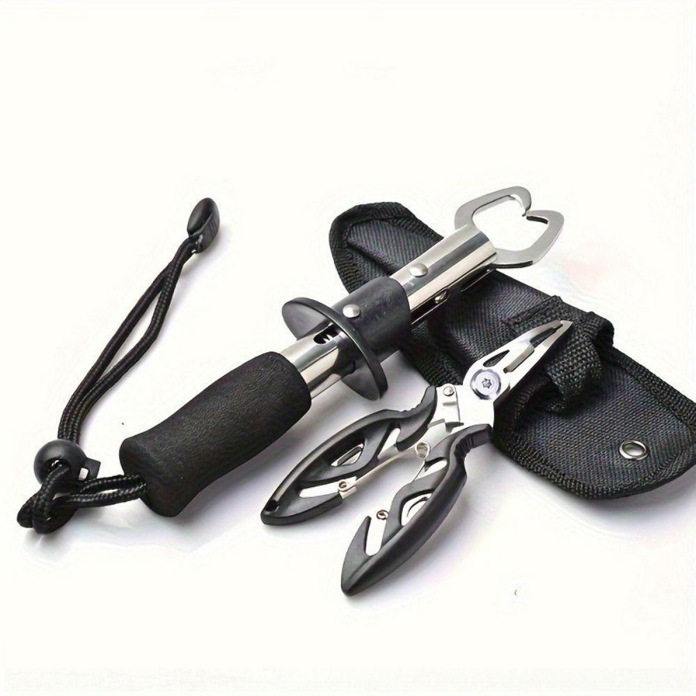 Grip Control Fishing Pliers Not Easy To Loosen Fishing Line Cutter  Outdoor Fishing