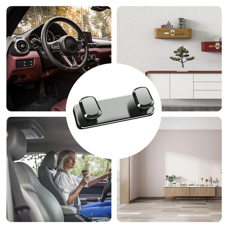 Car Sticky Hooks For Keys Hangers Stick On Car Cable Organizer Self-Adhesive Hook Auto Keys Holder Vehicle Storage Hooks