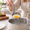 Stainless Steel Egg Poacher 3Pcs Poachers, Hangable Cooking Spoons, Deep Groove Convenient Spoon Poached Maker for Kitchen Breakfast Preparation