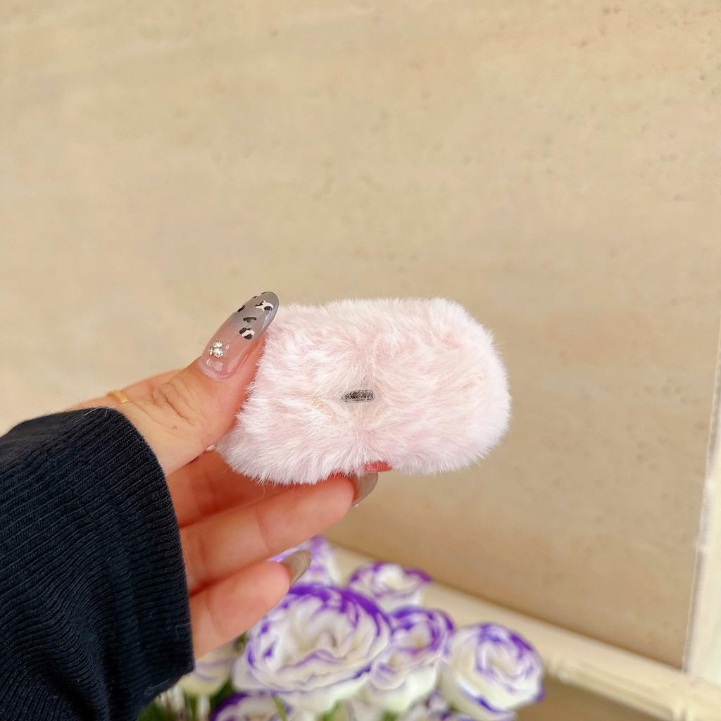 Plush Loose Powder Bow for AirPods 1 Apple Bluetooth 1/1 Generation Airpodspro1 Earphone Cover Cute