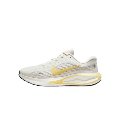 Journey Run Abrasion Resistant Low Top Training Running Shoes Women's Silver Yellow FJ7765-112