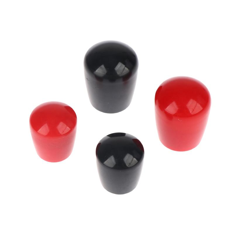 M8 M10 Cabo Oval Formato de Ovo Manga de Rosca Macho Núcleo de Latão Handle Fenólico de Baquelite Para Máquinas-Ferramentas Preto/Vermelho