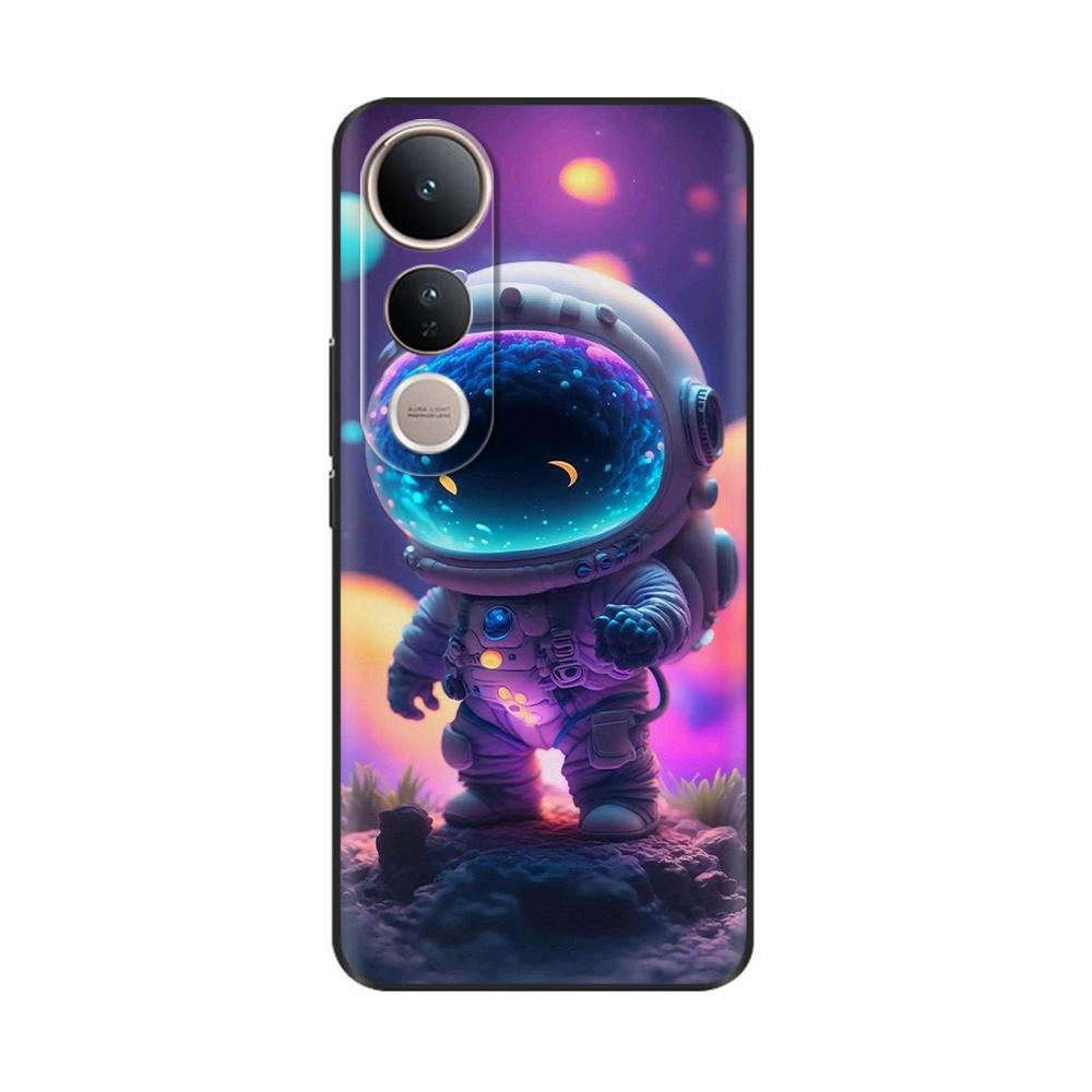 For Vivo V50 Lite Case Cute Cartoon Painted Phone Case For Vivo V50 Lite 4G 5G Protection Shockproof Shell Back Cover Protection