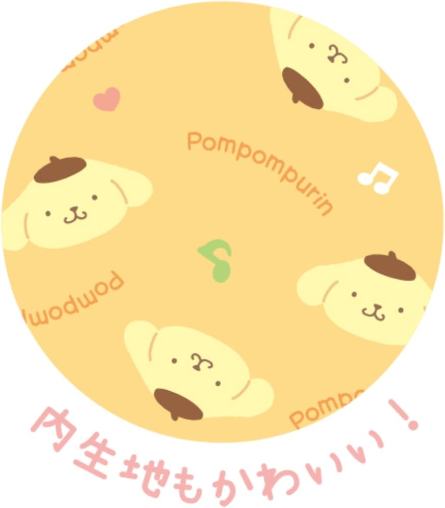 Factory Sanrio Plush Face Pen Pouch Pompompurin T's SR-5543581PU