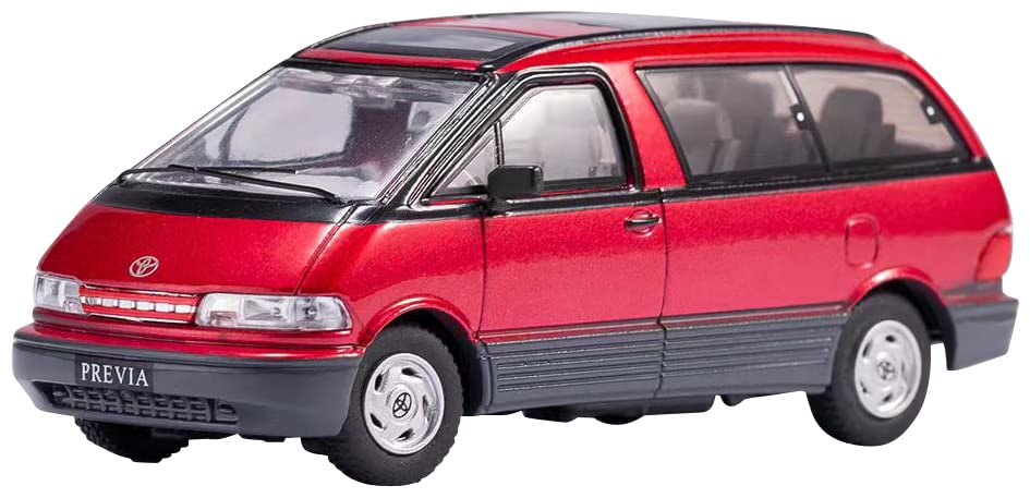 

Gaincorp Products Toyota Red Finished Product 1/64 Previa/LHD KS-016-108