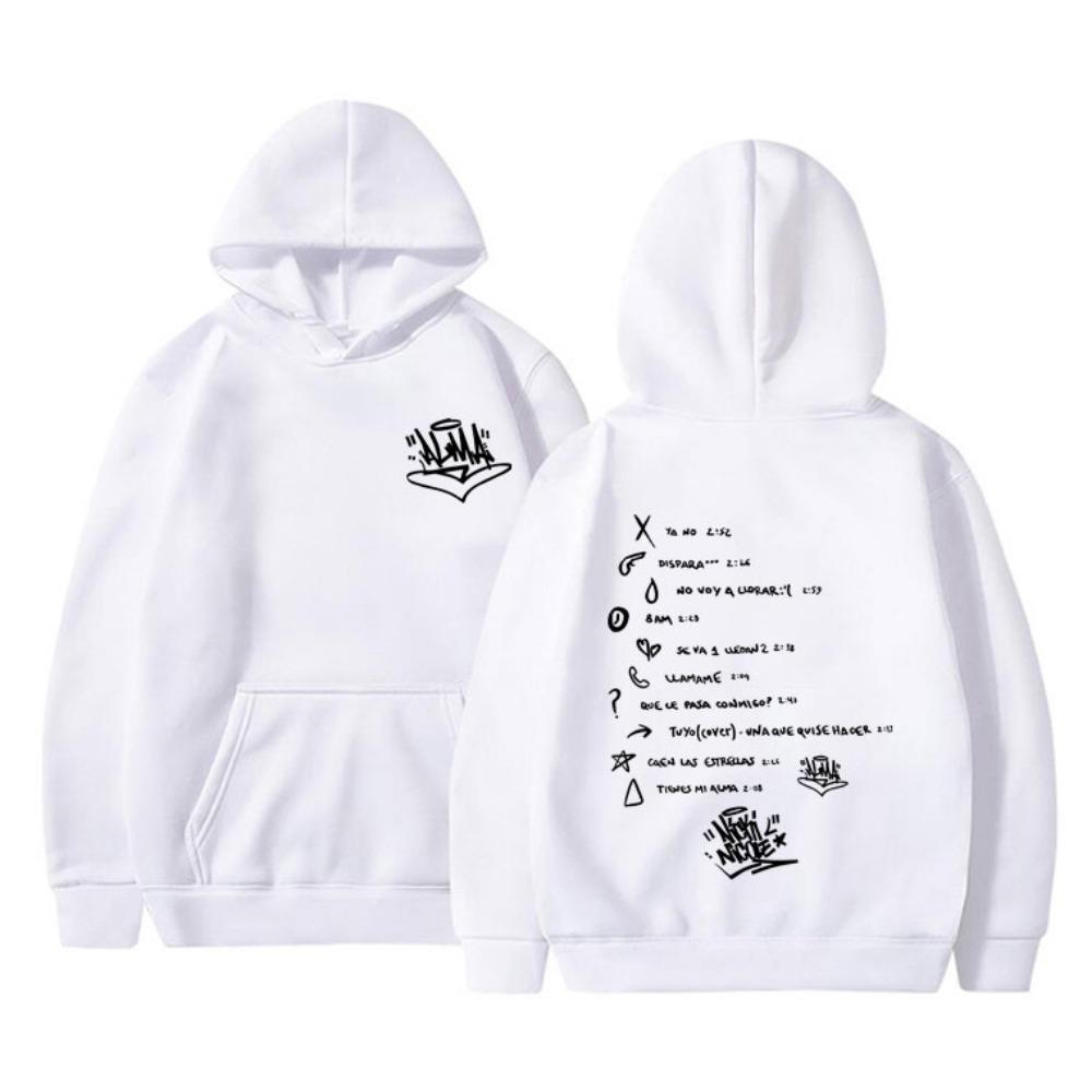 Printed hoodie men's artistic hoodie men's fashion hoodie with rapper Nicki Nicole ALMA World Tour