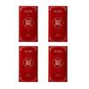 4pcs Simplicity New Year Red Envelope Blessing Words HongBao Wedding Money Envelope  Children Kids