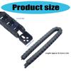 Modulars Extruder Drag Chain Quick Release Enhanceds Thermals Management for Plus Various 3D Printers