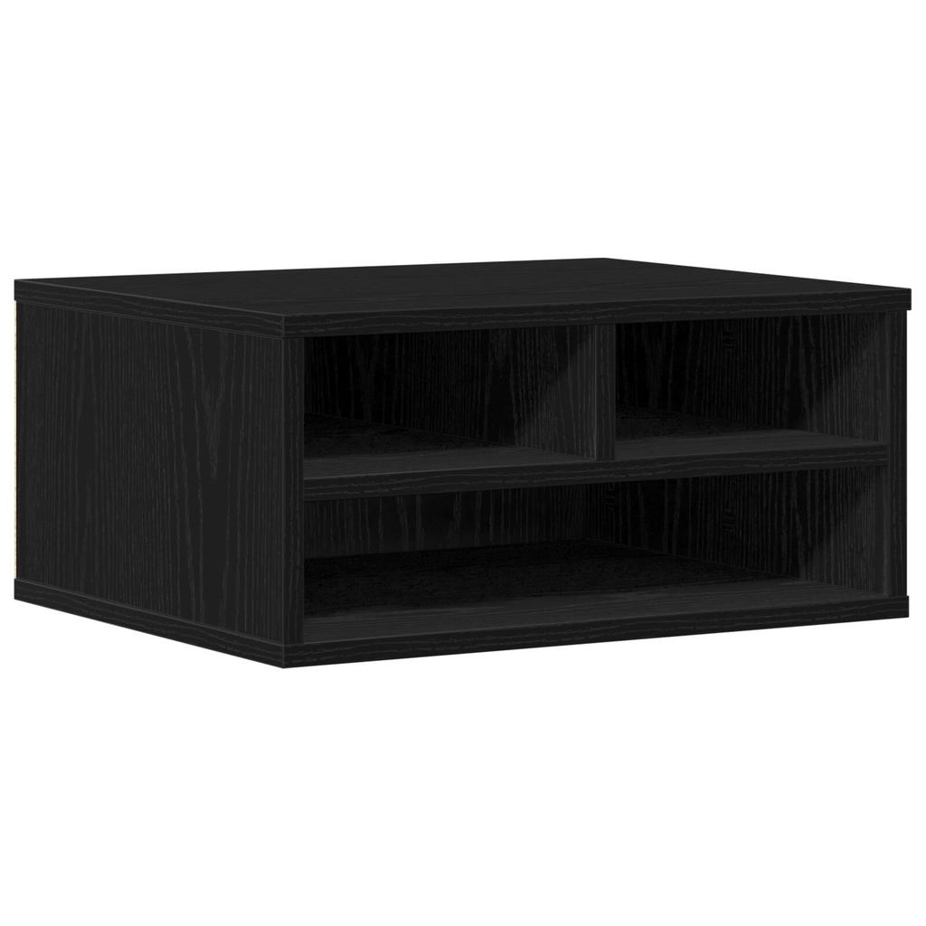 Desktop-Druckerregal, 2 Ebenen, offenes Aufbewahrungssystem, Regal für Kosmetik, Schreibwaren und Sonstiges, multifunktionales Desktop-Aufbewahrungsregal, 49x40x22,5 cm