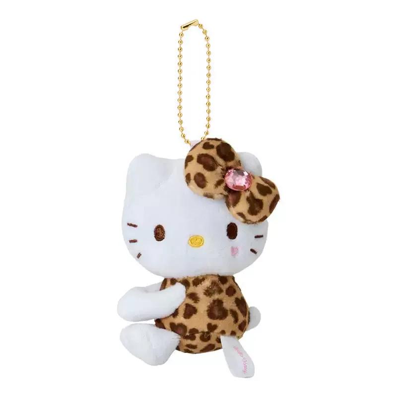 Kawaii Sanrio Long Legs Kitty cat black skin Plush Keychain Pendant Cute Cartoon Hello Kitty 16CM Doll Toy Backpack Pendant Gift