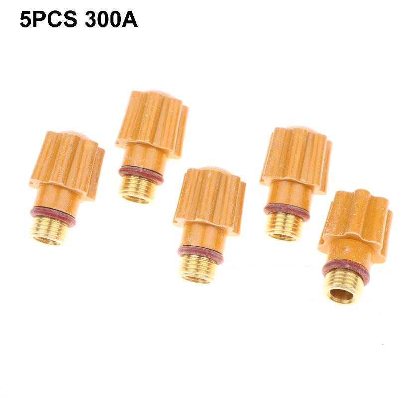 5 Pcs Qq150/300 Long And Short Gun Tail Tig Welding Torch Accessories Tig Torch Long/Short Back Cap