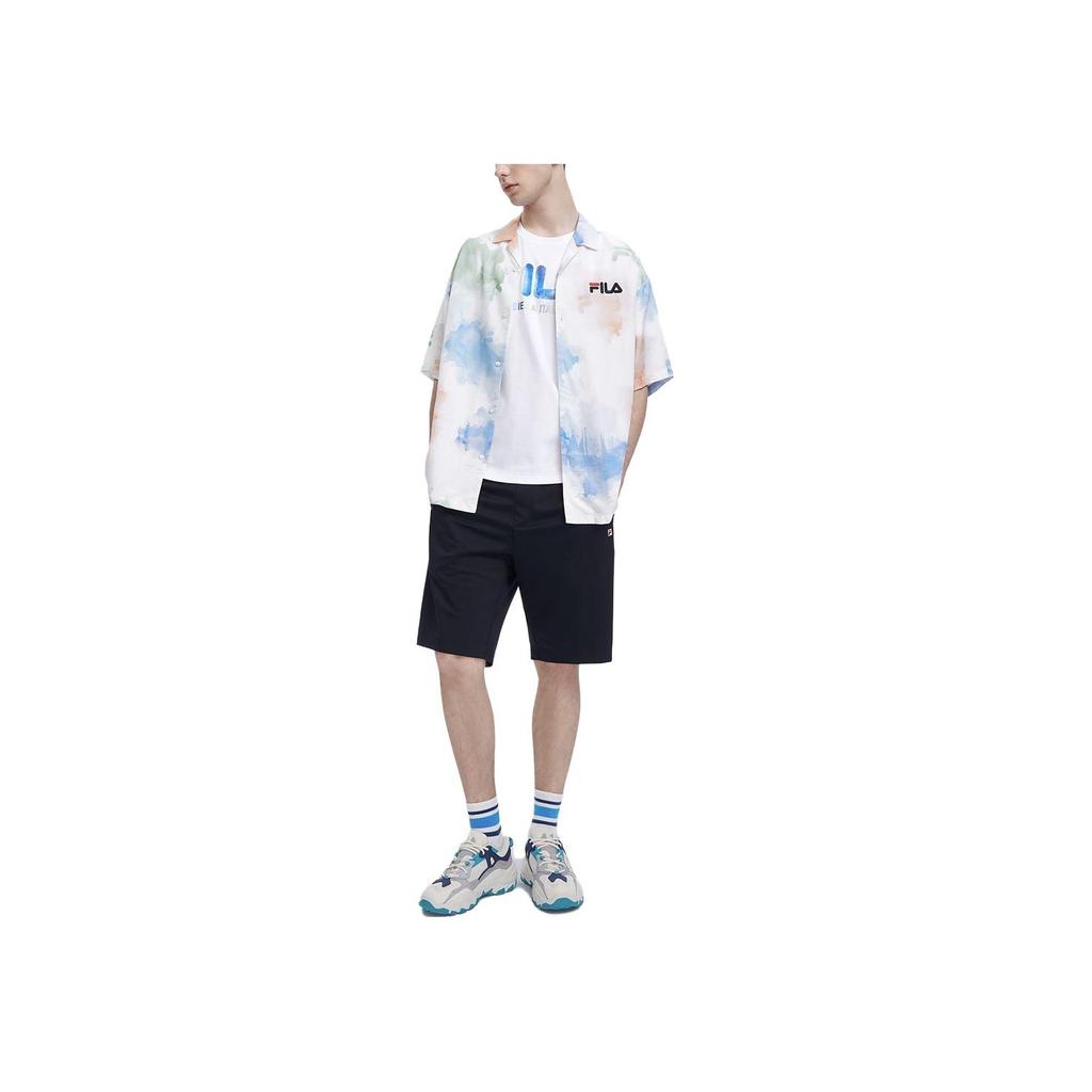 New FILA Shirts Men's All Over Print F11M328401F-ZA