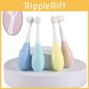 Soft Baby Infant Silicone Toothbrush With Gentle Micro Bristles For Tender Gums