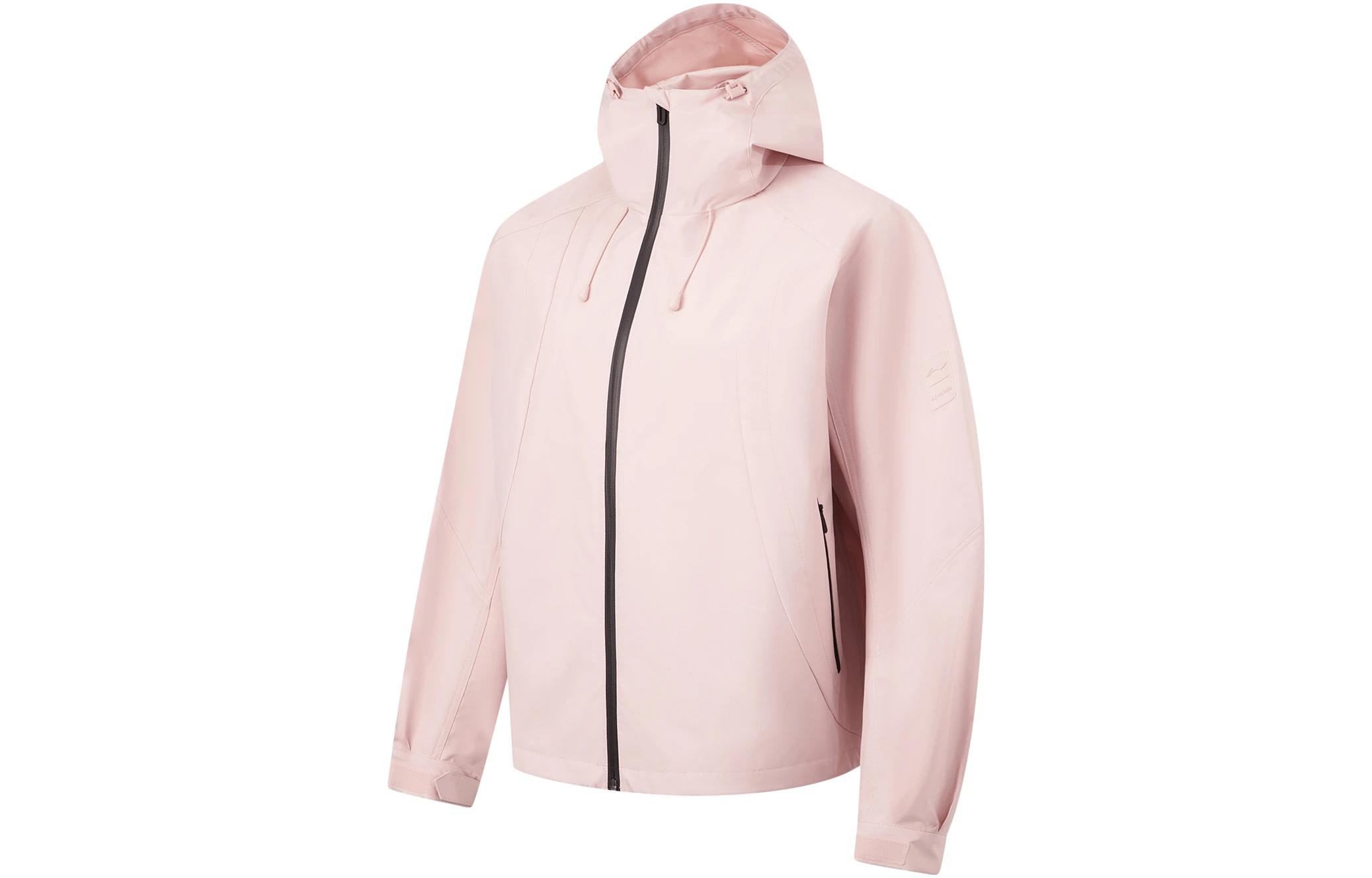 Li Ning Fitness Series Trench Coat Women s Light Blush Pink AFDT850-3 L