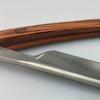 Männer Rasur Rasiermesser Buchenholzgriff Klassische Barbiermesser Klingen aus Kohlenstoffstahl Manueller Rasierer