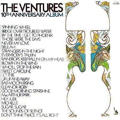 

LP Record VENTURES 10th Anniversary Album LST35000 Liberty 1970 Canada Rock Used