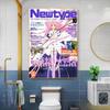 Anime Puella Magi Madoka Magica Poster Manga Magazine Cover Cartoon Canvas Painting Wall Art Kawaii Girl gift Room Decor Cuadros