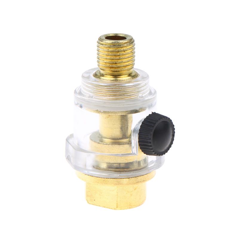 1/4" NPT Mini-Inline-Öler Schmierer für Pneumatikwerkzeug Schmierer Öler Luftkompressoren Rohrreparatur Automatische Schmierung