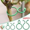 10-100PCS Gardening 8-figure Clip Garden Green Plant Tomato Vine Binding Plastic Clip Garden Plant 8-figure Buckle Fastening Buckle