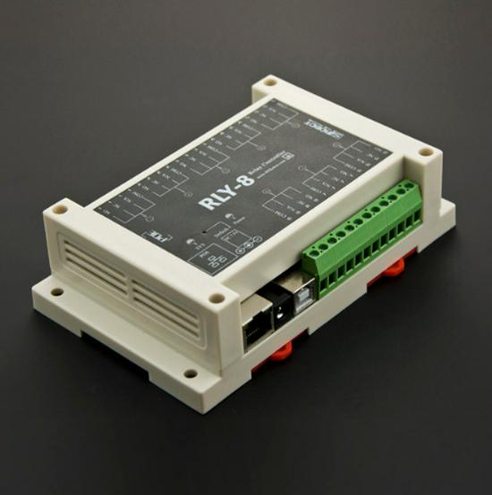 8-Channel POE USB Network Relay Module
