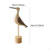 Sea Bird Figurine, Desktop Ornament Nautical Coastal Decor Seabird Statue Seagull Sculpture for