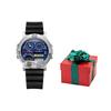 Citizen Montre à Mouvement Quartz Bracelet Caoutchouc PU Montres Homme Cadran Bleu JG0070-20L