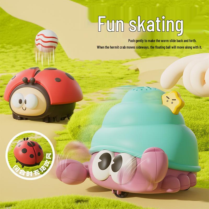 Children's Ladybug Hovering Ball Toy - Electric Indoor/Outdoor Educational Puzzle for Ages 3-6.