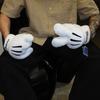 Disney Mickey Mouse Plush Gloves Big Paw Funny Gloves Cosplay Mickey White Gloves Performance Toy Doll Accessories Toy Gift