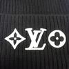 Louis Vuitton M77872 S Knit Cap Black Wool Women